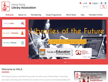 Tablet Screenshot of hkla.org